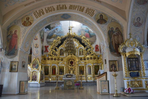 Богоявленский собор г. Орла. Внутренний вид.