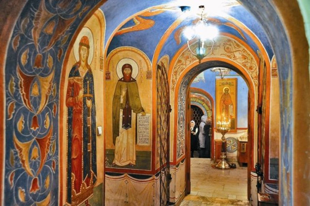 Роспись нижнего храма свт. Николая в Кленниках